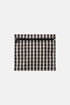 Baggu Cloud Carry On Black and Cream Gingham