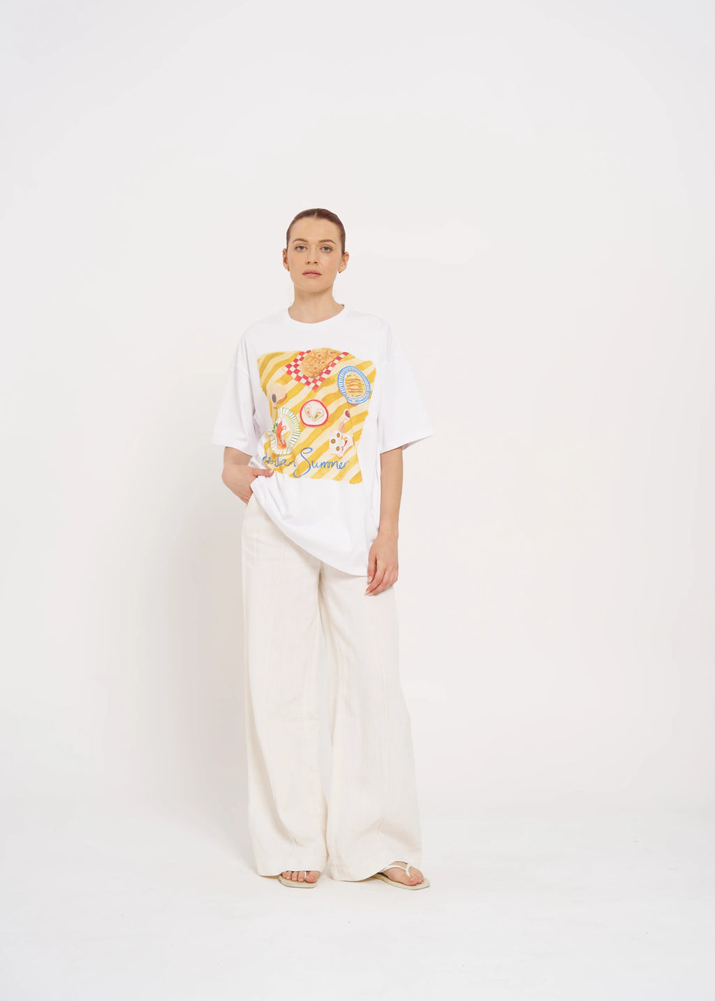 ITALIAN SUMMER TEE | WHITE