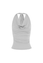OLGA JOAN COWL NECK TOP
