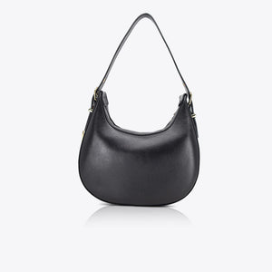 SOL SANA CRESCENT BAG | BLACK/GOLD