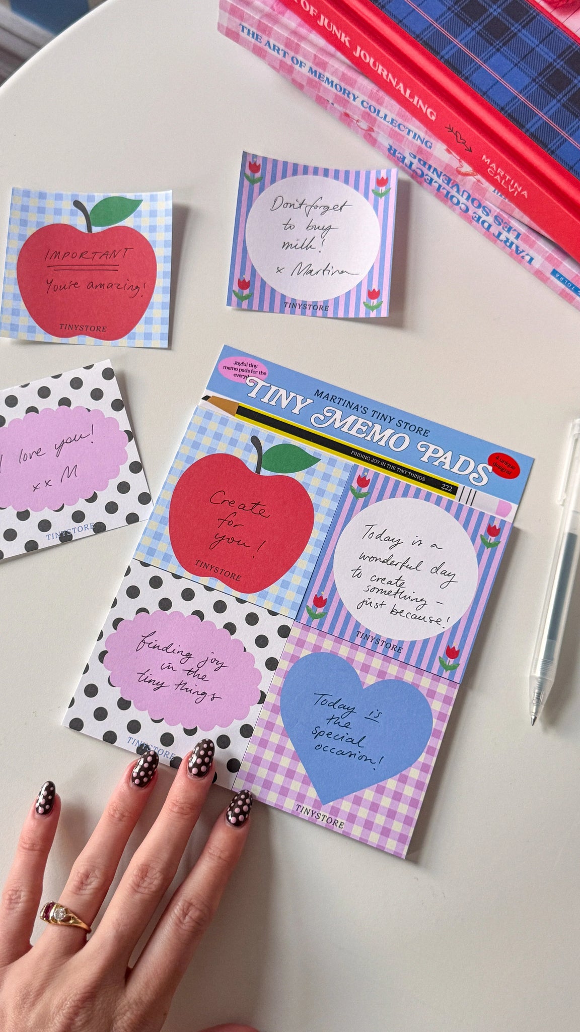 THE CUTEST DESK MEMOPADS | 4 PACK