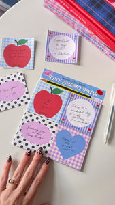 THE CUTEST DESK MEMOPADS | 4 PACK