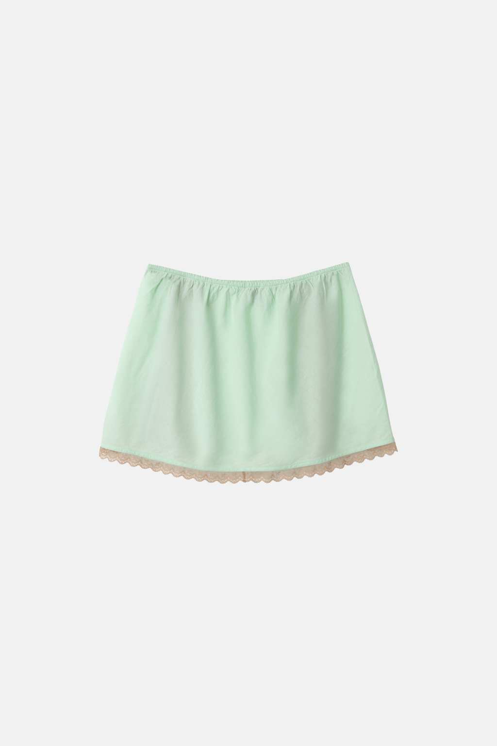 DAMSON MADDER ADDIE LACE MINI SKIRT | MINT