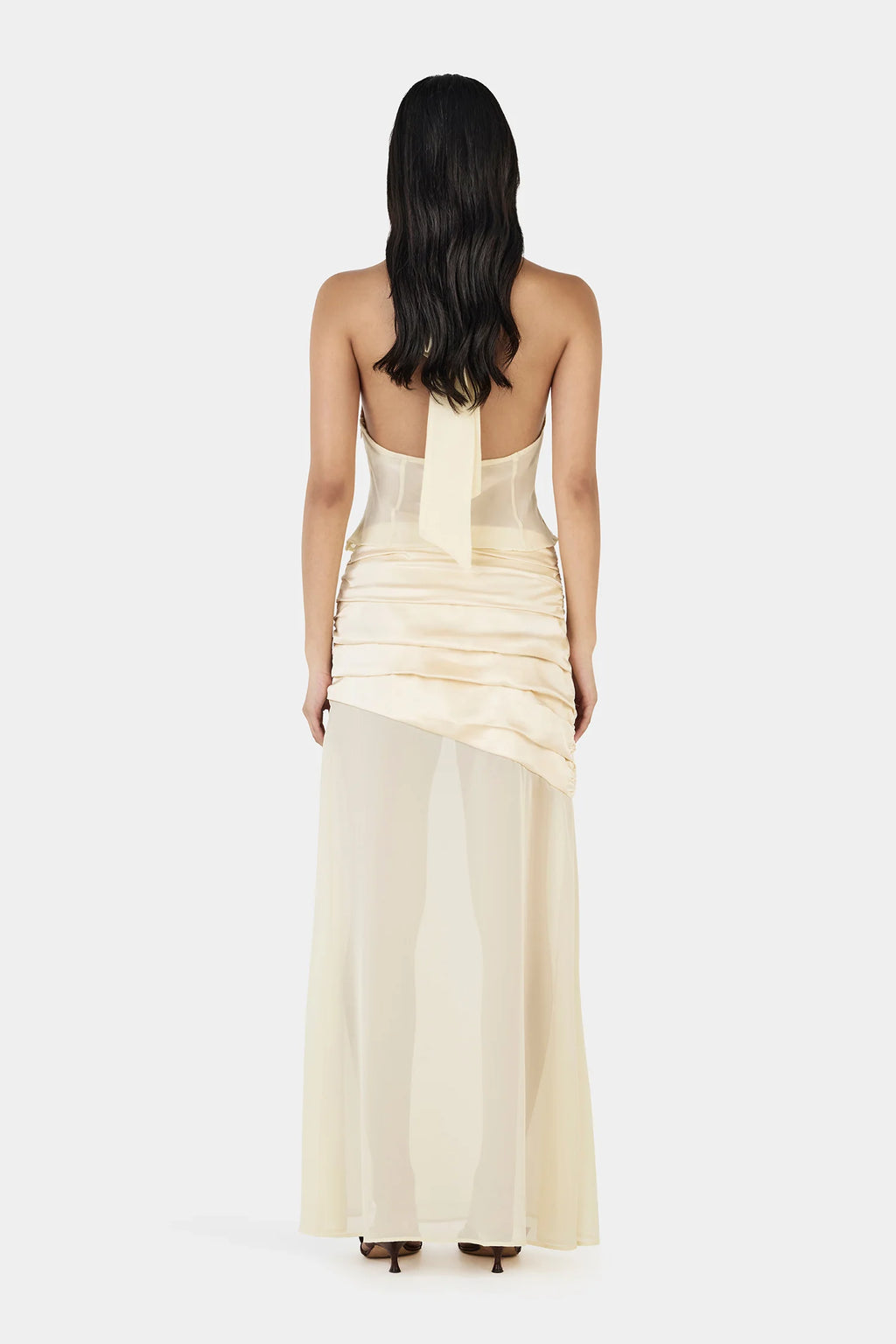 CONSTANCE MAXI SKIRT | BUTTERCREAM