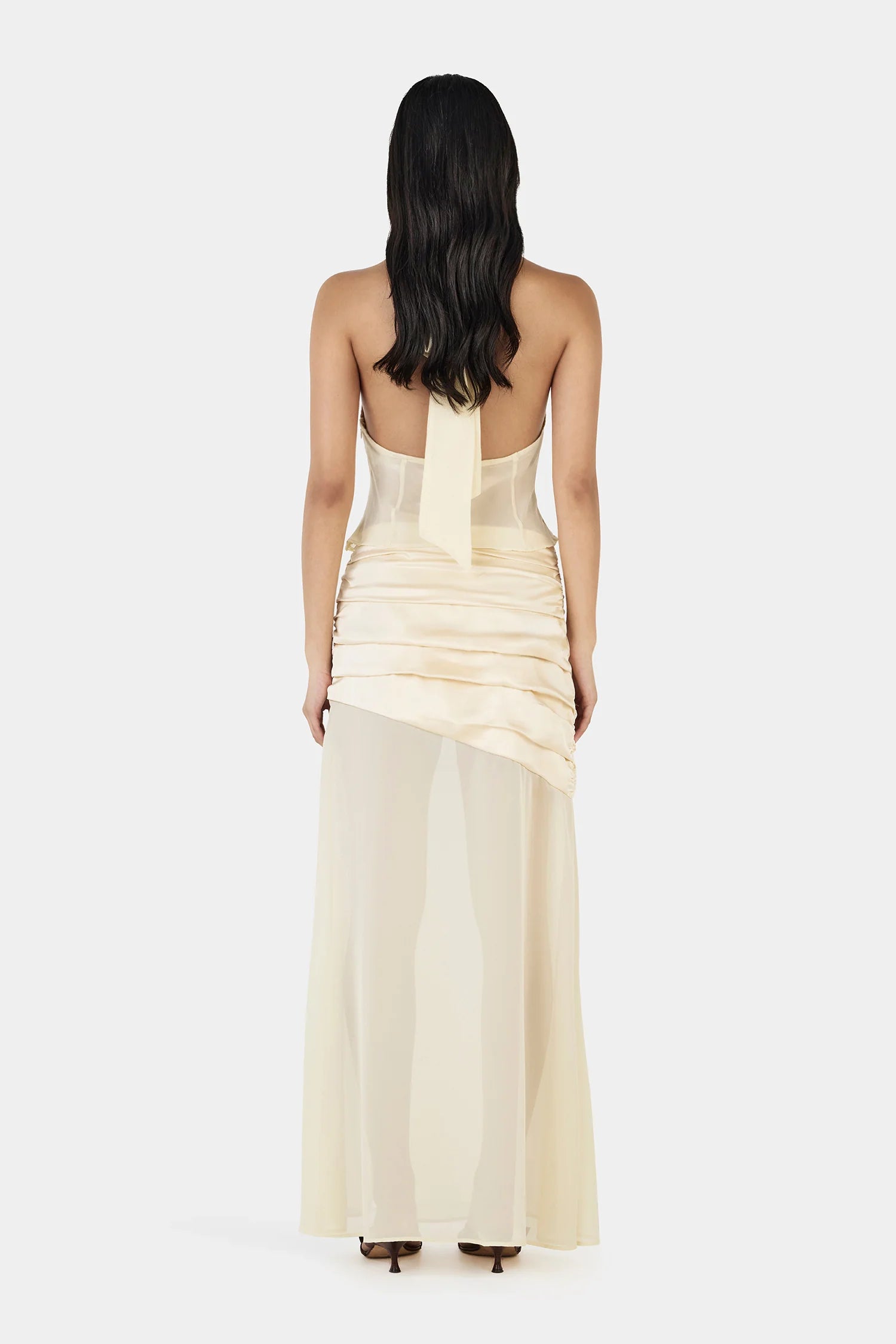 CONSTANCE MAXI SKIRT | BUTTERCREAM