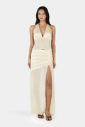 CONSTANCE MAXI SKIRT | BUTTERCREAM