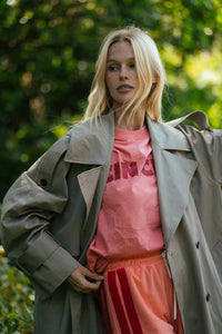 CORFU TERRY SHORT | BOUGAINVILLEA PINK