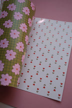 FLORAL SCRAPBOOKING PAPER | NANY CRAFT