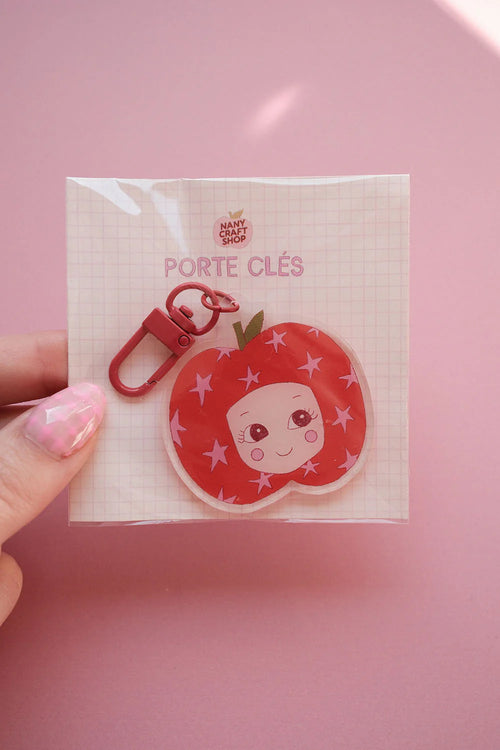 BABY APPLE KEYCHAIN | NANY CRAFT