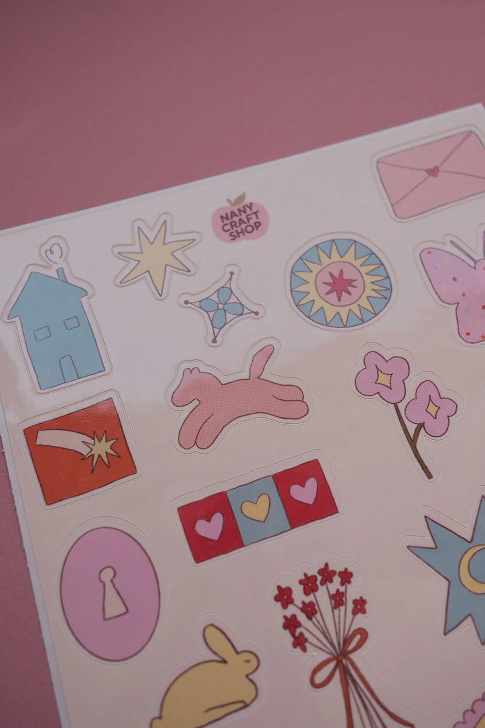 A5 CHANCE STICKER SHEET | NANY CRAFT