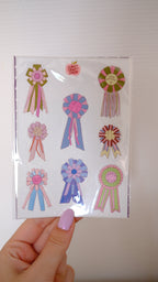 Nany Craft A6 Rosette Sticker Sheet