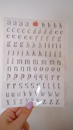 Nany Craft A5 Whimsical Alphabet Sheet