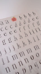 Nany Craft A5 Whimsical Alphabet Sheet