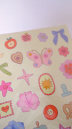 Nany Craft A5 Trinket Sticker Sheet