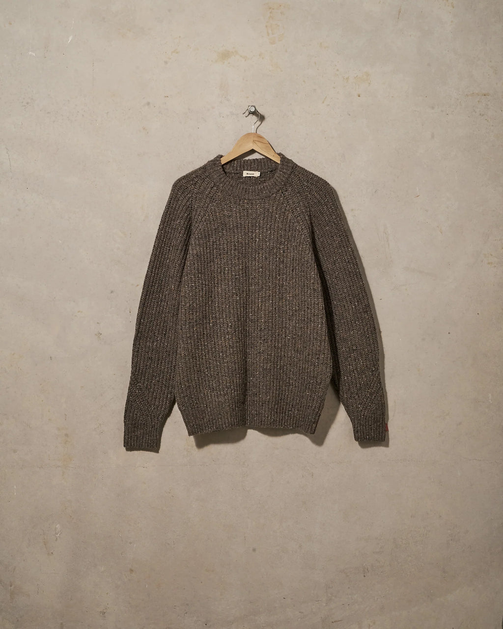 FISHERMAN KNIT | BROWN MULTI