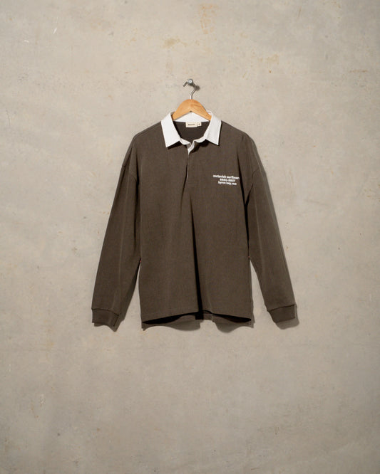 RUGBY POLO | DARK GREEN