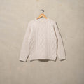 CELTIC MERINO KNIT | CHALK