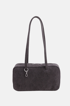 Denim Bowler Bag Washed Black Denim