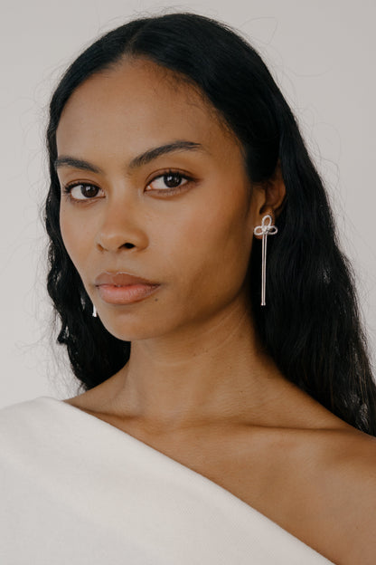 Kara Yoo Joi Earrings Silver 2