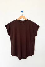 Le Bon Shoppe Ease Tee Dark Cacao