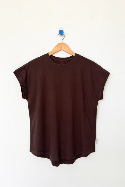 Le Bon Shoppe Ease Tee Dark Cacao