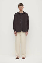 Assembly Label Eddie Check Shirt Black/Brown