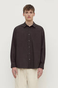 Assembly Label Eddie Check Shirt Black/Brown