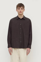 Assembly Label Eddie Check Shirt Black/Brown