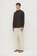 Assembly Label Eddie Check Shirt Black/Brown