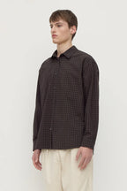 Assembly Label Eddie Check Shirt Black/Brown