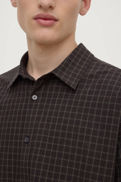 Assembly Label Eddie Check Shirt Black/Brown