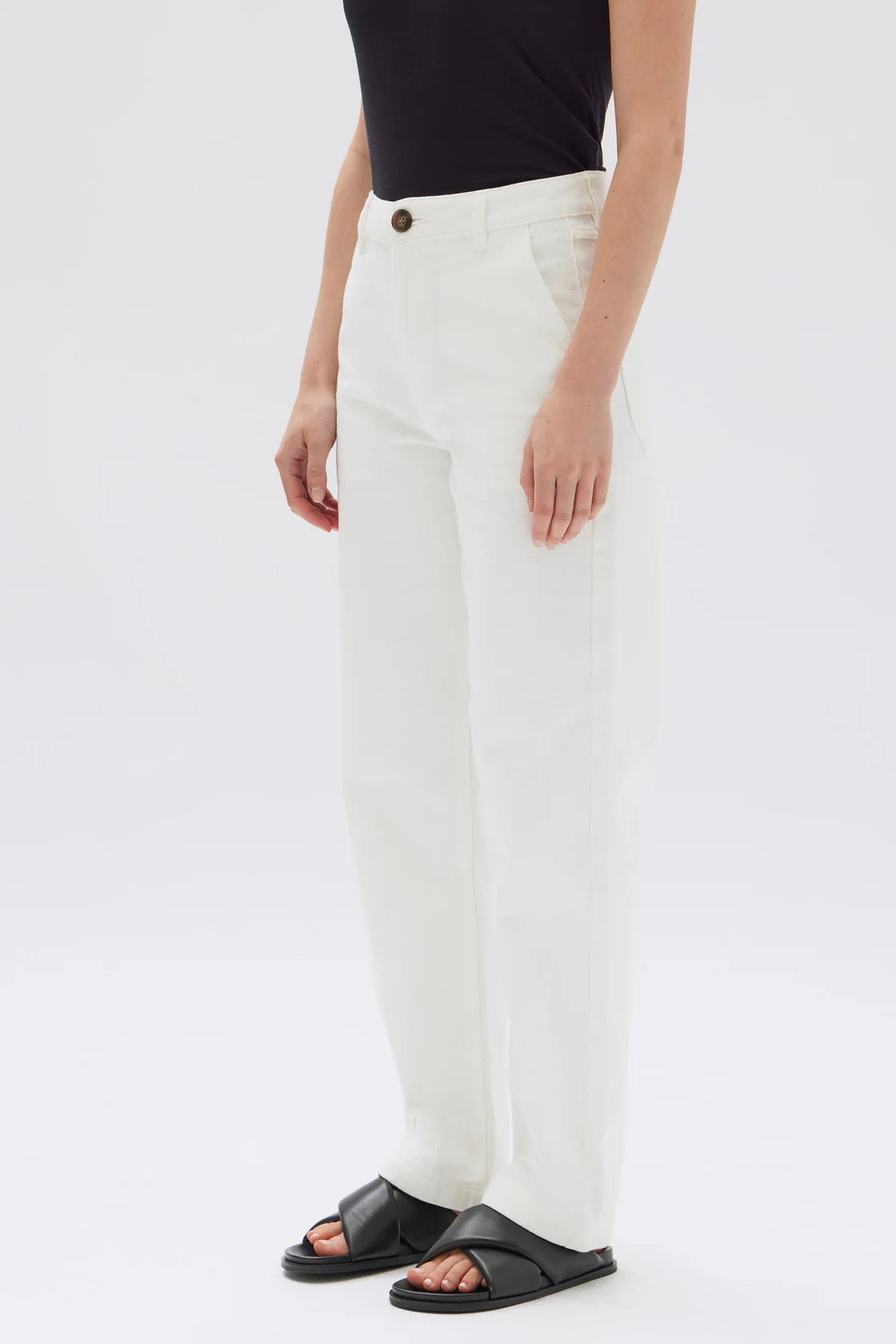 ELEANOR PANT | VINTAGE WHITE
