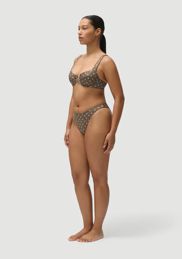 ELVIS BOTTOM | POLKA BLUE