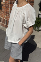 Le Bon Shoppe Emily Short Sleeve Top White