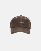 Brown cap with 'EPOKHE' logo on a white background