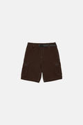 Afends Equipment Cargo Short Coffee