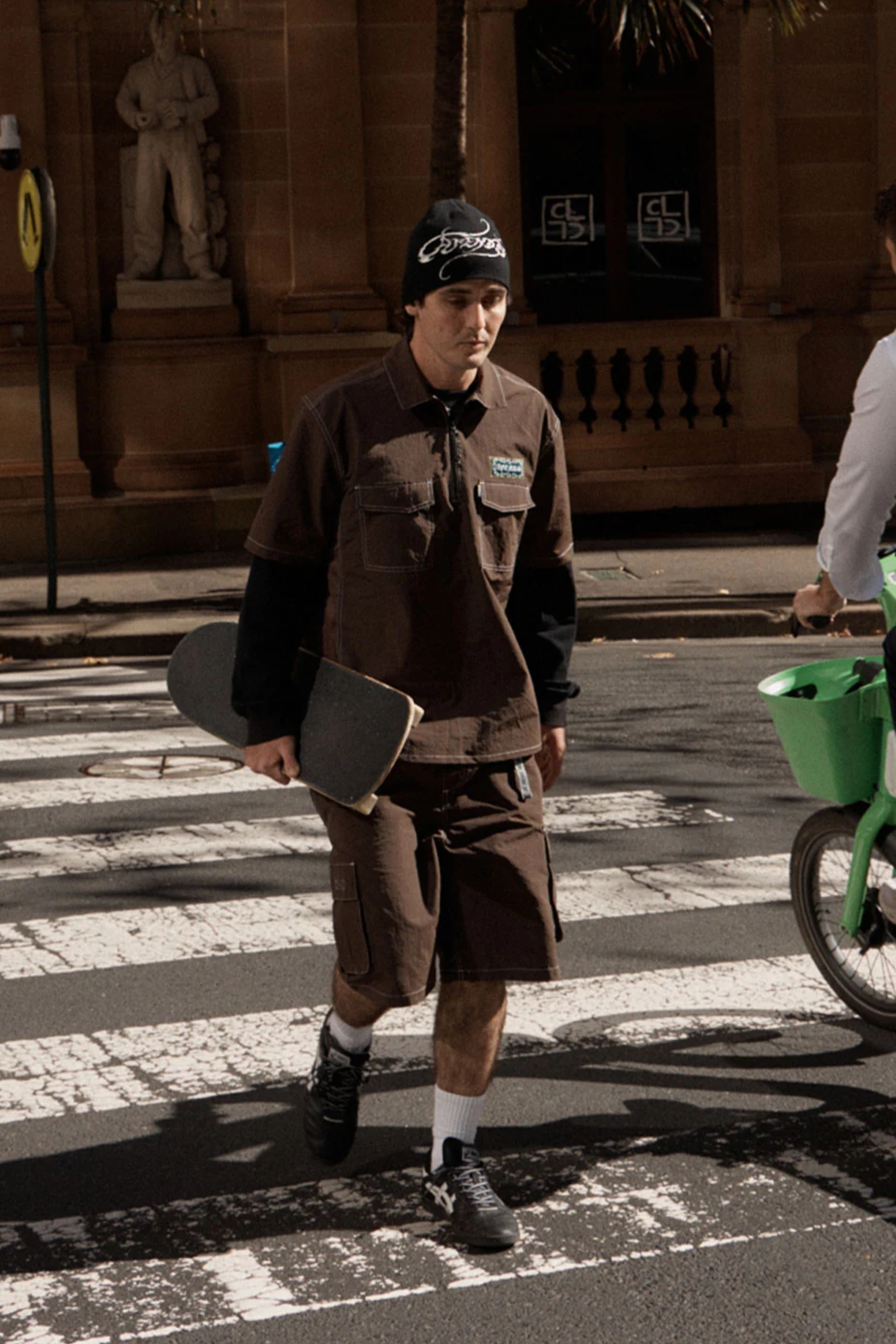 Afends Equipment Cargo Short Coffee