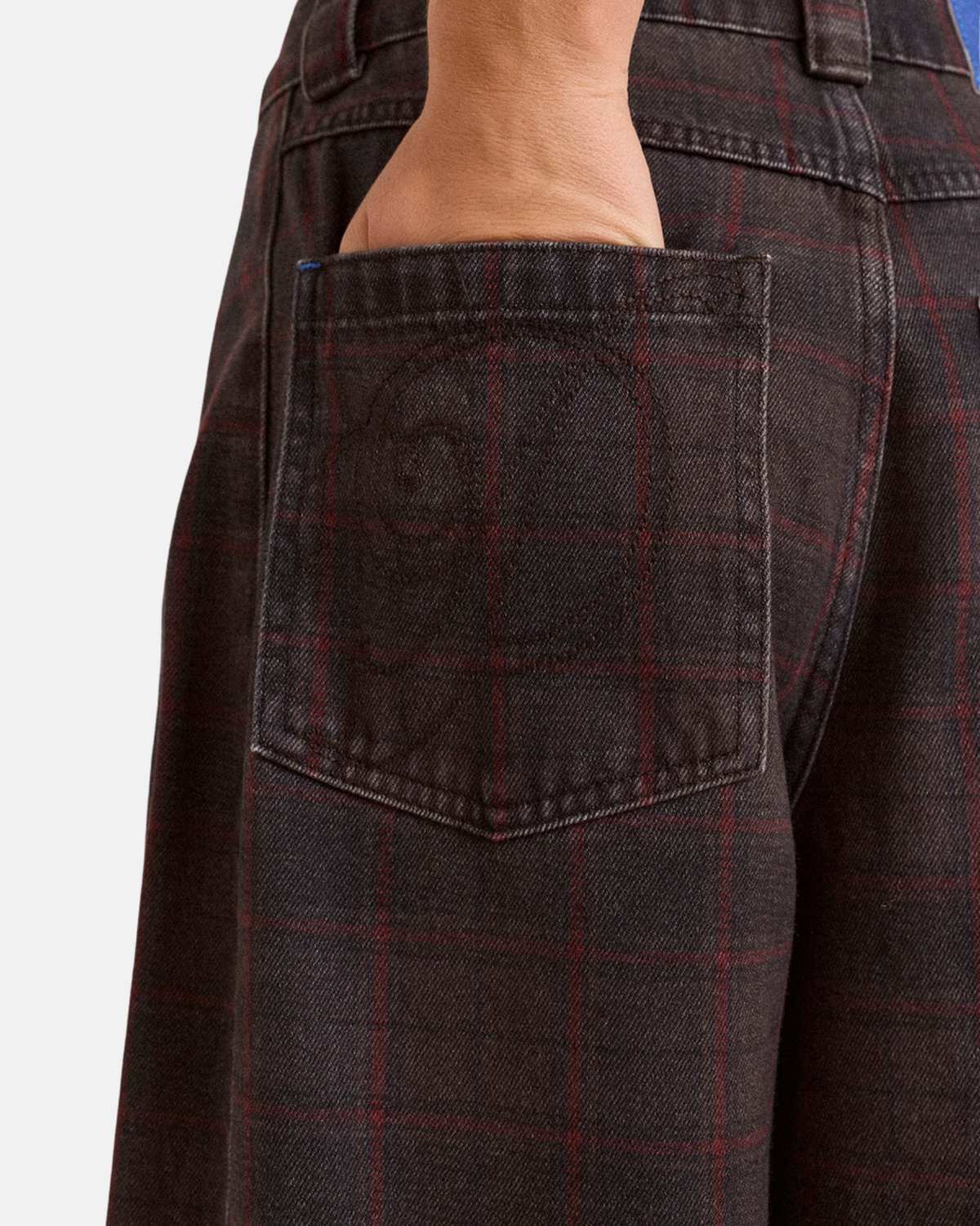 Damson Madder Erika Jeans Sirius Check