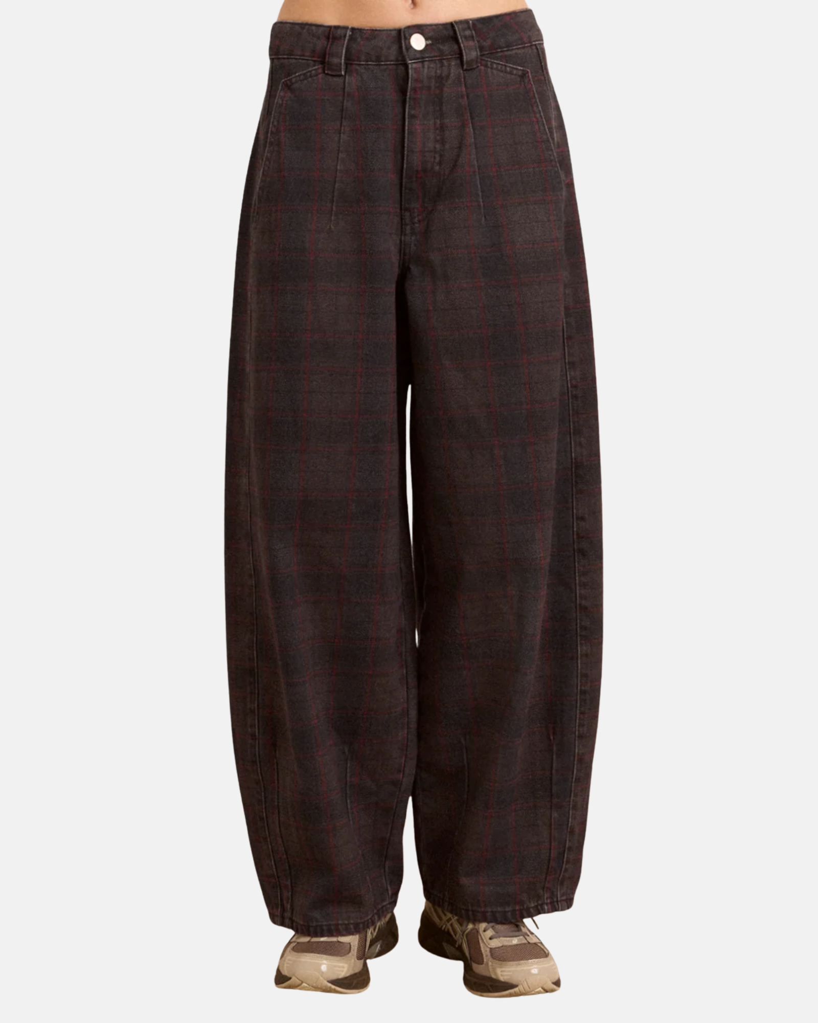 Damson Madder Erika Jeans Sirius Check