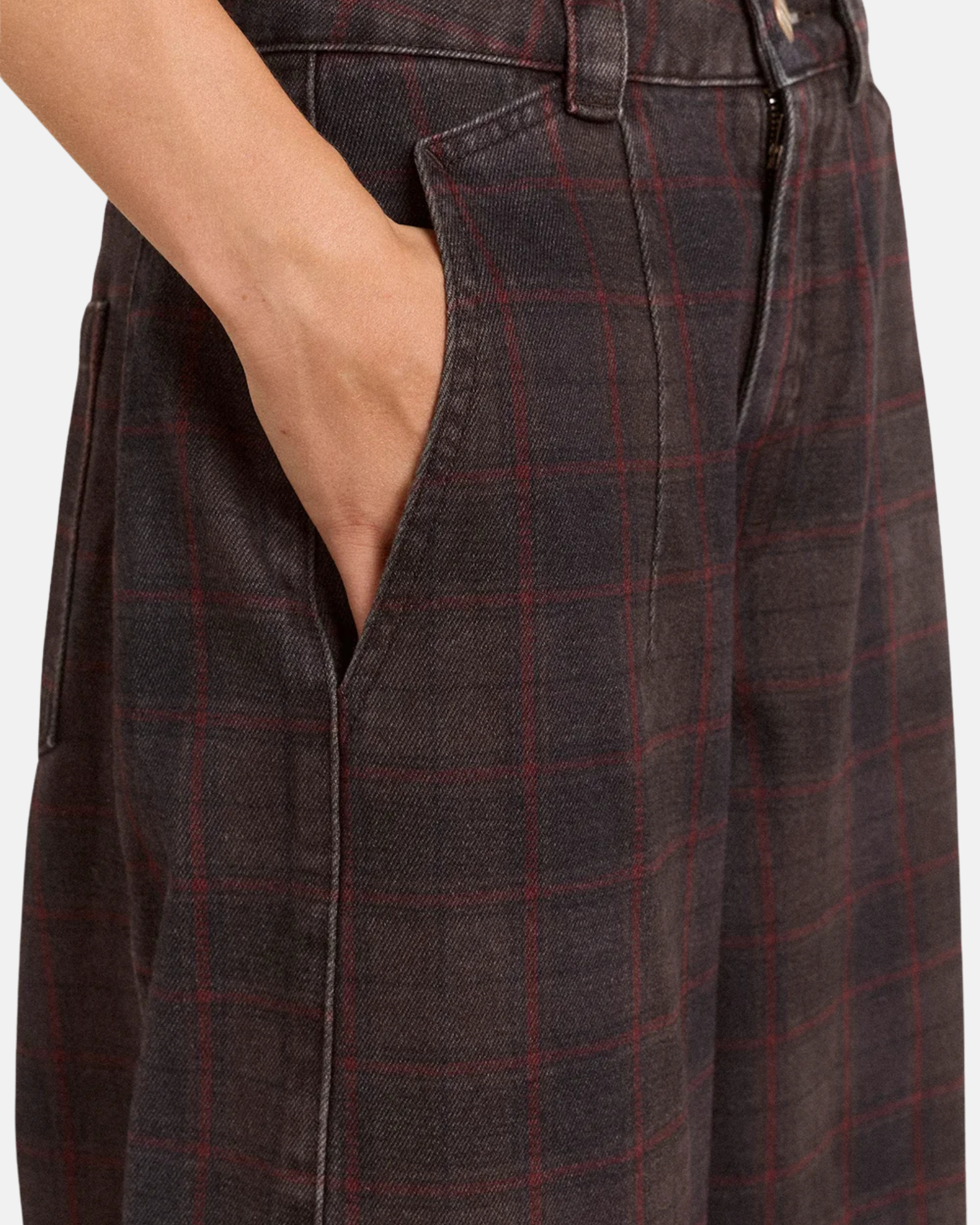 Damson Madder Erika Jeans Sirius Check