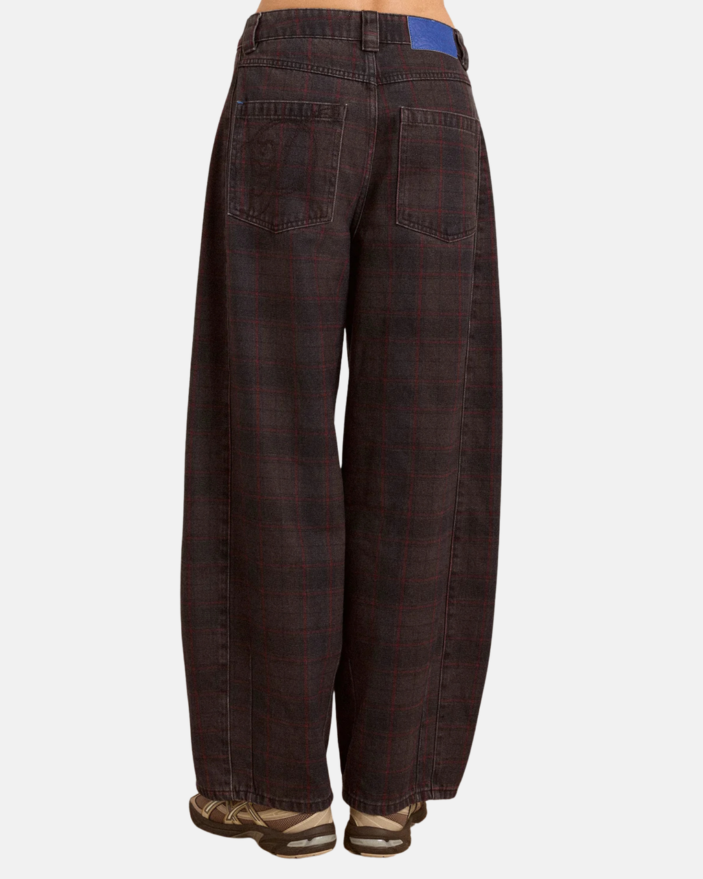 Damson Madder Erika Jeans Sirius Check