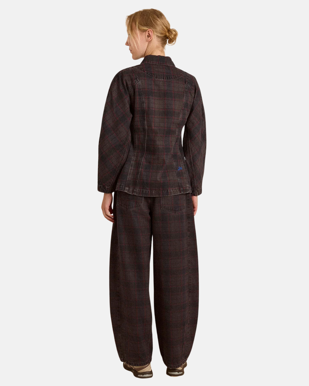 Damson Madder Erika Jeans Sirius Check