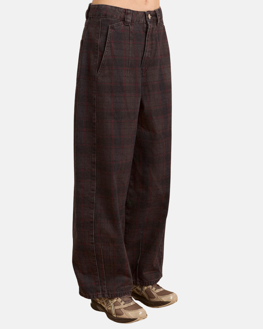 Damson Madder Erika Jeans Sirius Check