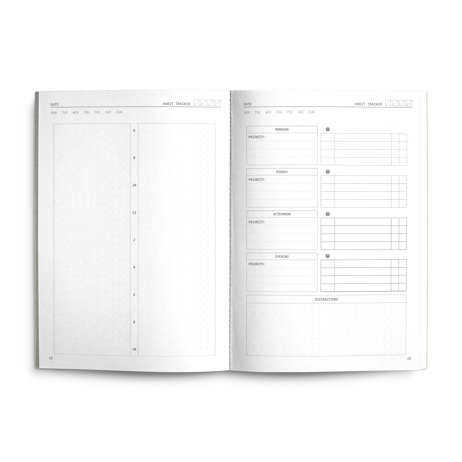 DAILY PLANNER | BURGUNDY WINE