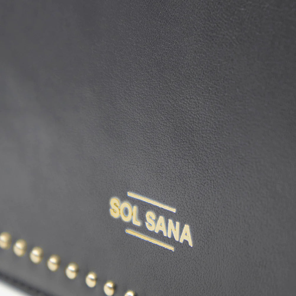 SOL SANA CAMERA BAG | BLACK/GOLD