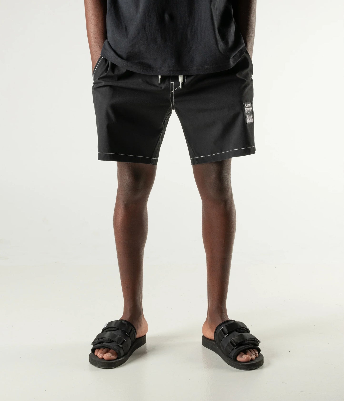 SWANS BAGGY TRUNK | BLACK