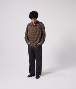 MARQUEE FLANNEL LS SHIRT | BROWN