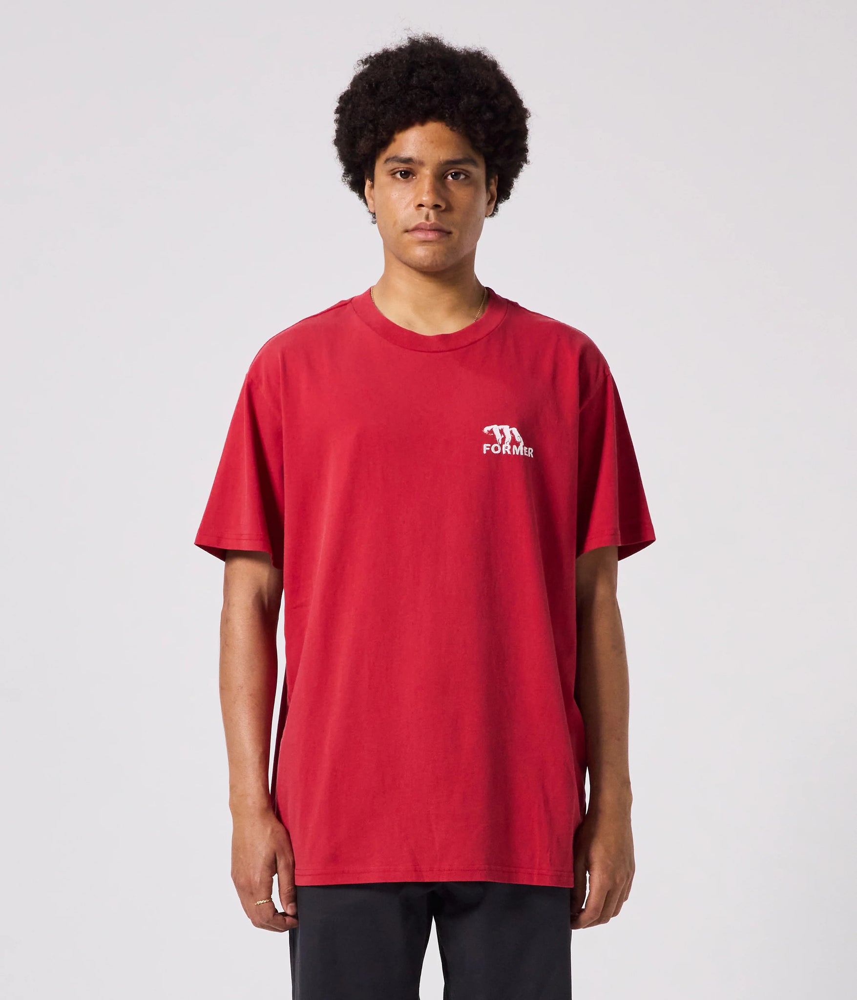 INTERFACE T-SHIRT | WASHED RED