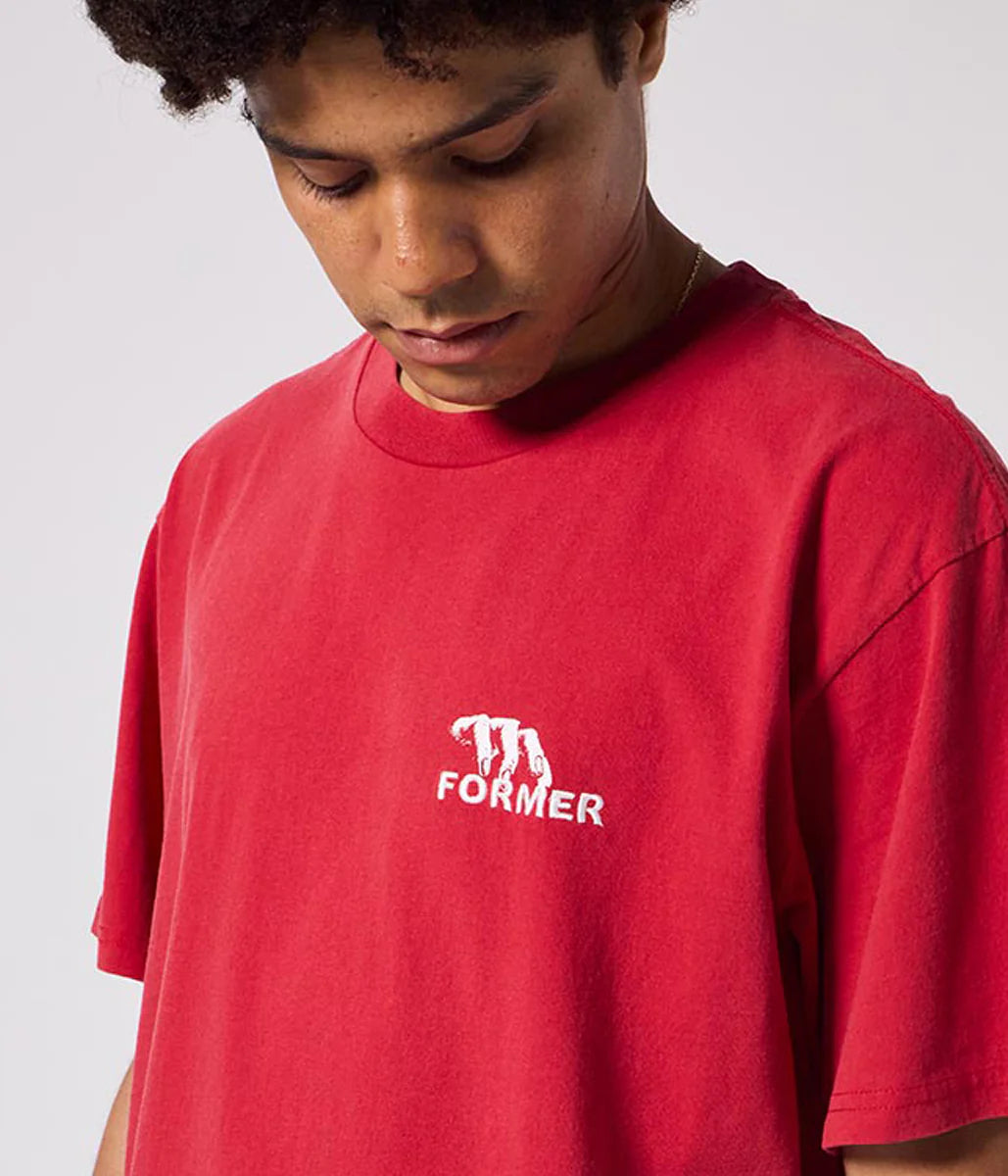 INTERFACE T-SHIRT | WASHED RED