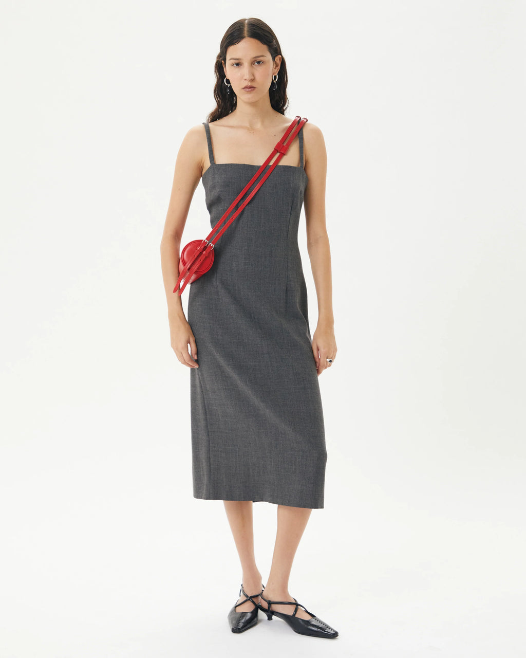 BROOKE MINI BARREL BAG | CRIMSON